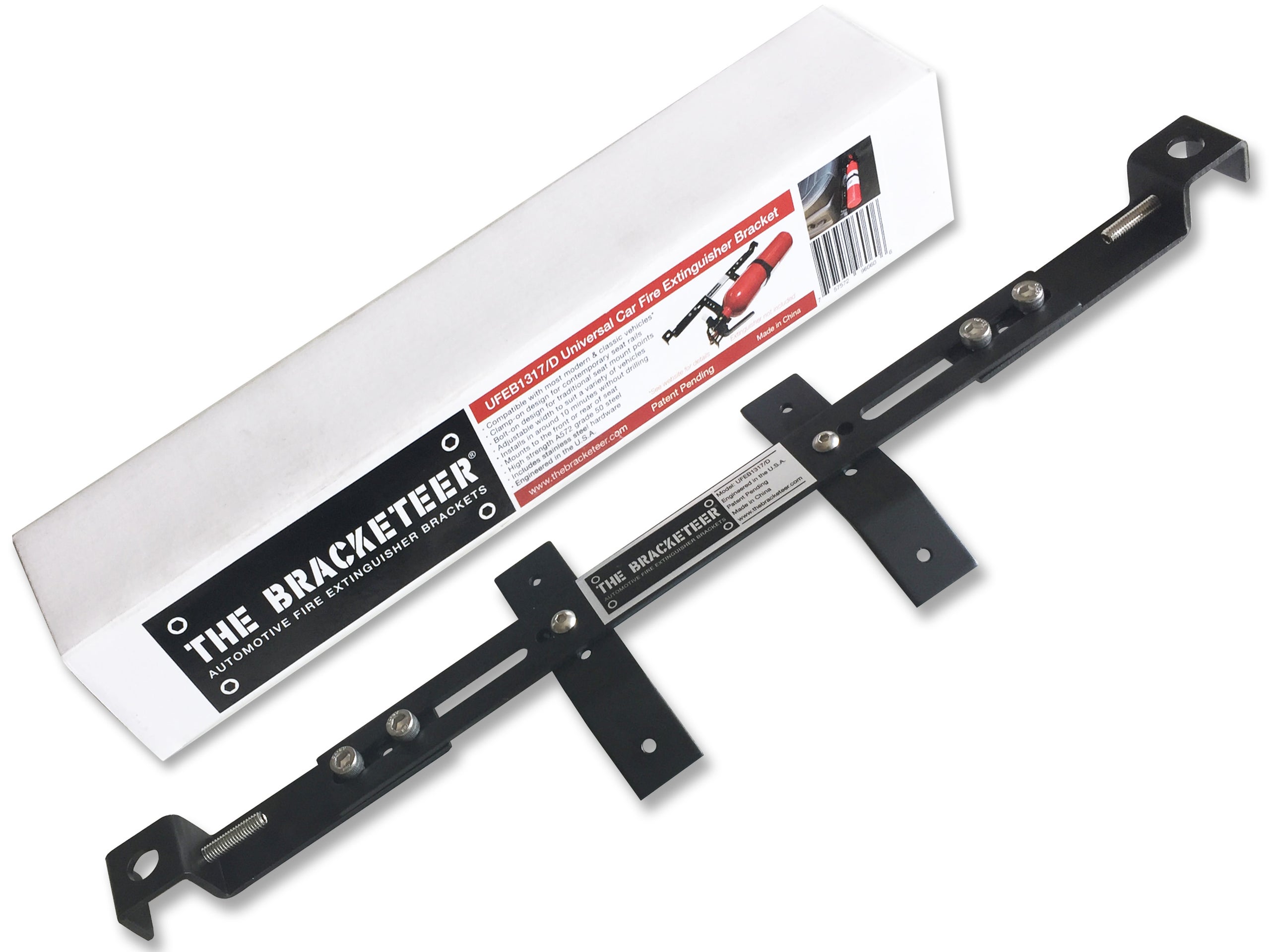 The Bracketeer UFEB1317/D Car Fire Extinguisher Bracket The